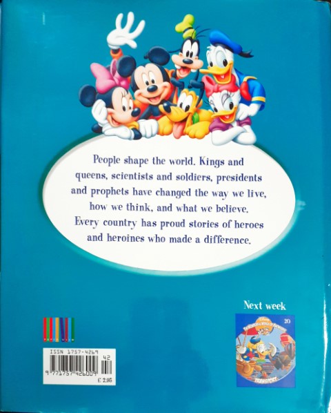 Disney The Wonderful World of Knowledge Famous People (P)