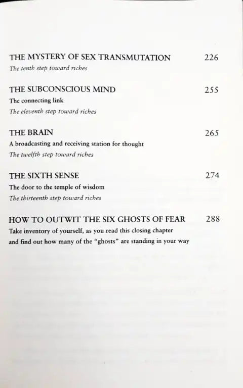 Think and Grow Rich : Unleash The Secret to Success