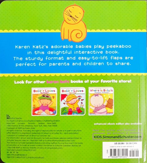 Where Is Baby’s Belly Button? - A Karen Katz Lift The Flap Book