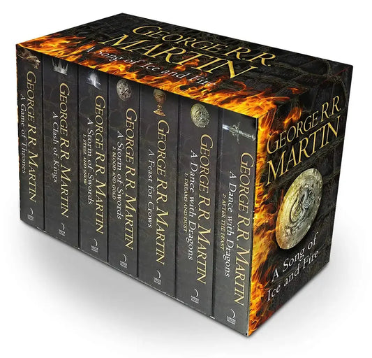 A Song of Ice and Fire #1-5 - A Game of Thrones: The Complete Boxset of 7 Books - Image #1