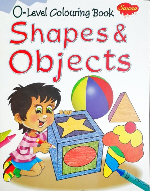 0 Level Colouring Book Shapes And Objects