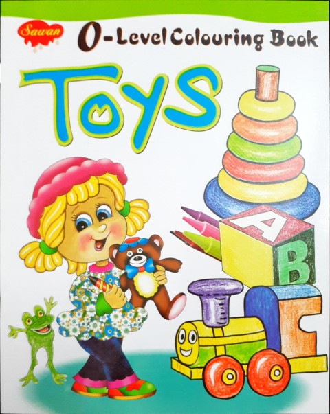 0 Level Colouring Book Toys