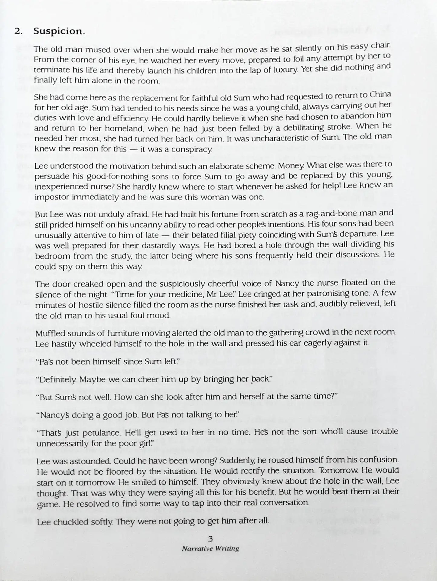 SAP English Model Compositions O Level