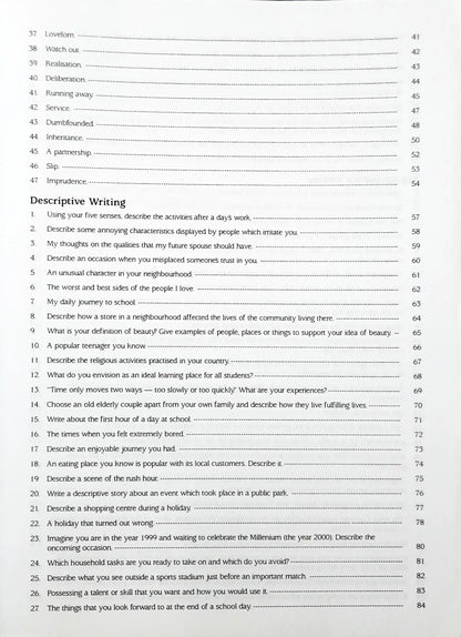 SAP English Model Compositions O Level