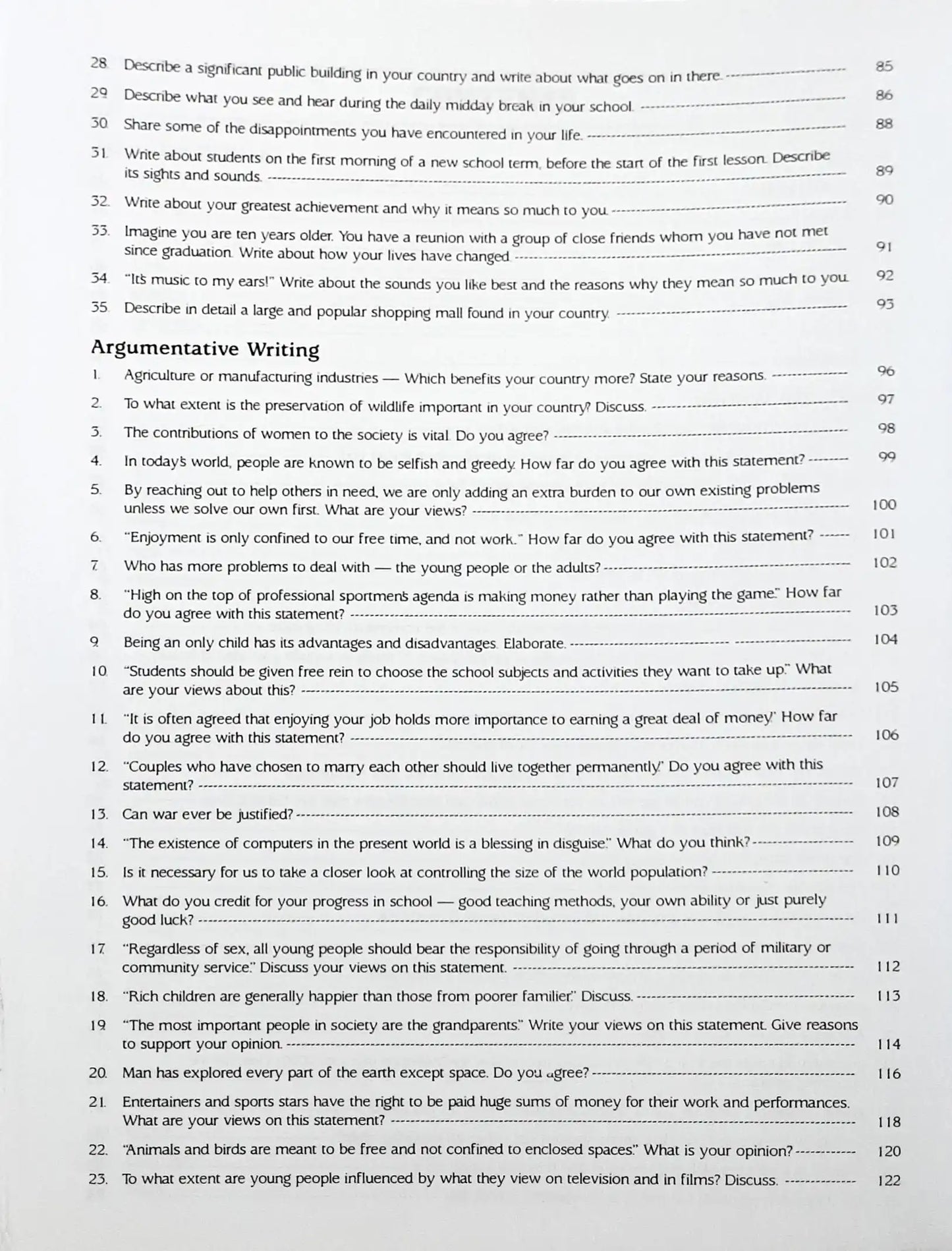 SAP English Model Compositions O Level