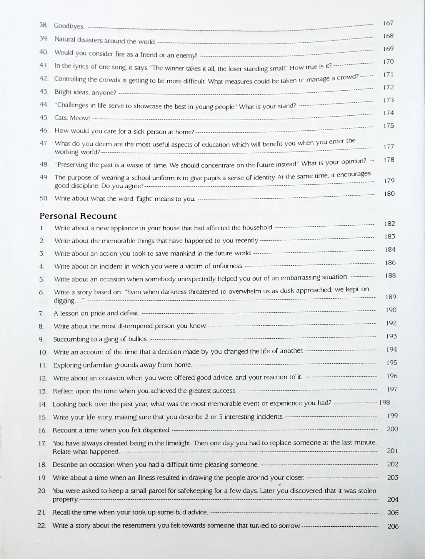SAP English Model Compositions O Level