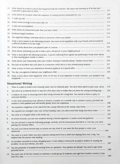 SAP English Model Compositions O Level