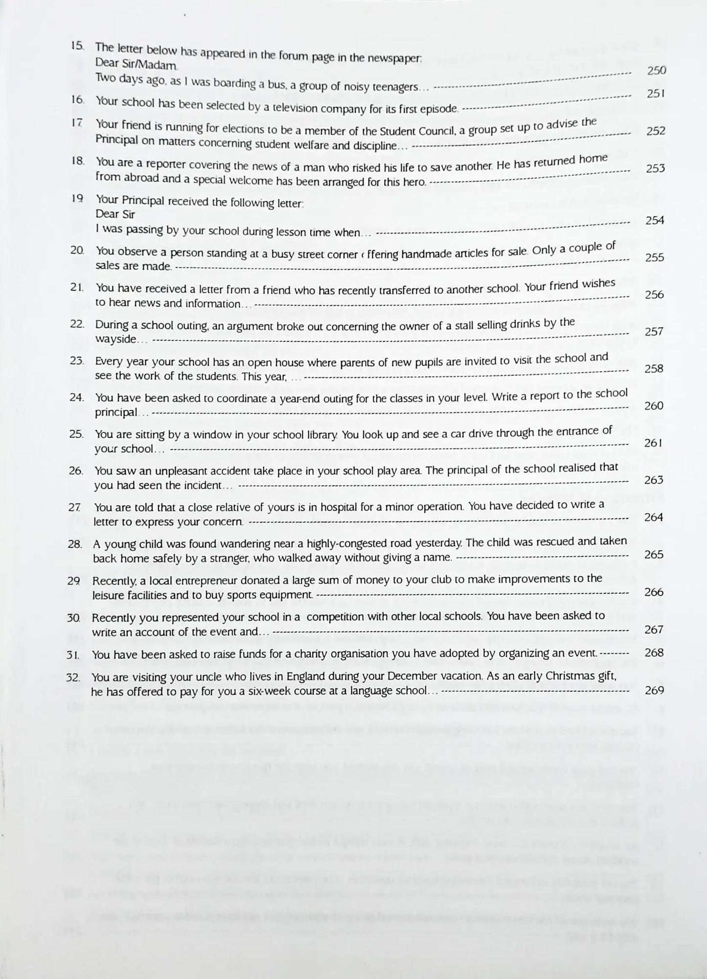 SAP English Model Compositions O Level