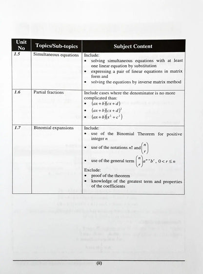 SAP O Level Essential Study Guide: Additional Mathematics - Algebra