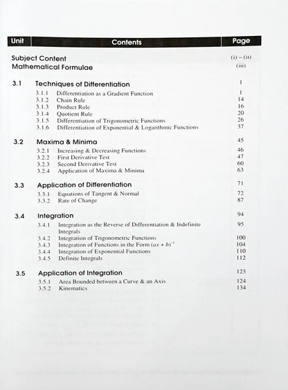SAP O Level Essential Study Guide : Additional Mathematics - Calculus