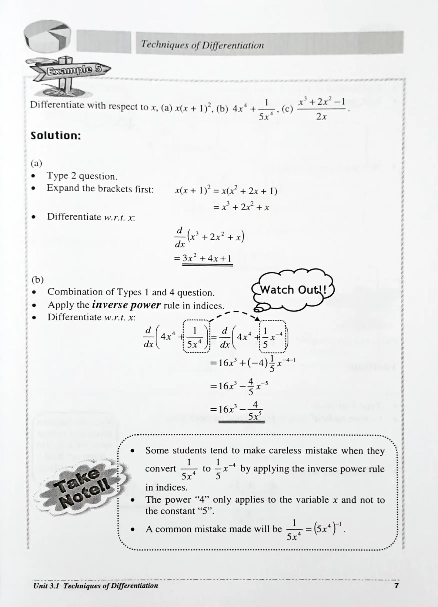 SAP O Level Essential Study Guide : Additional Mathematics - Calculus