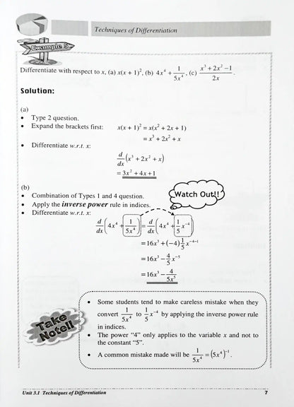 SAP O Level Essential Study Guide : Additional Mathematics - Calculus