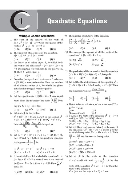Oswaal MSM Sir's JEE Maths Challenge Book: 1000 Practice Problems For JEE Main