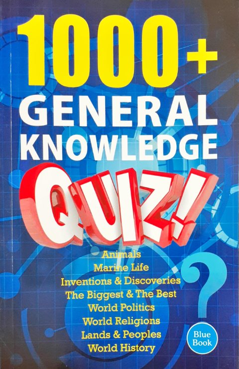 1000 + General Knowledge Quiz Blue Book