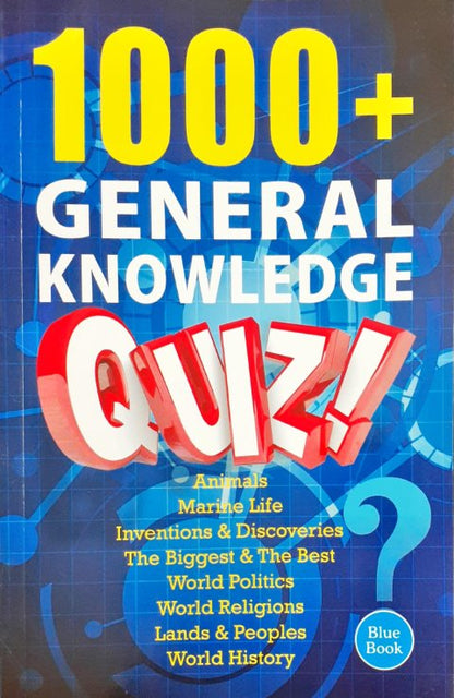 1000 + General Knowledge Quiz Blue Book