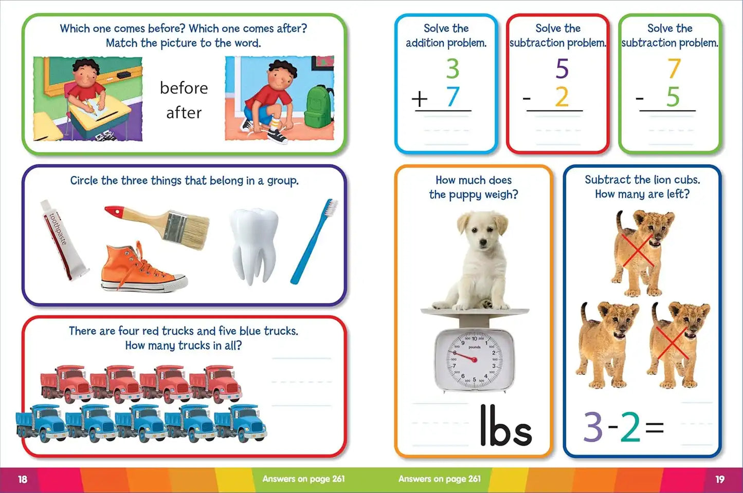 Kindergarten 1001 Learning Activities | Steam Workbook