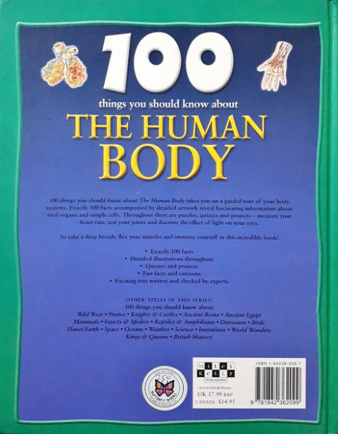 100 Things You Should Know About The Human Body – Books and You
