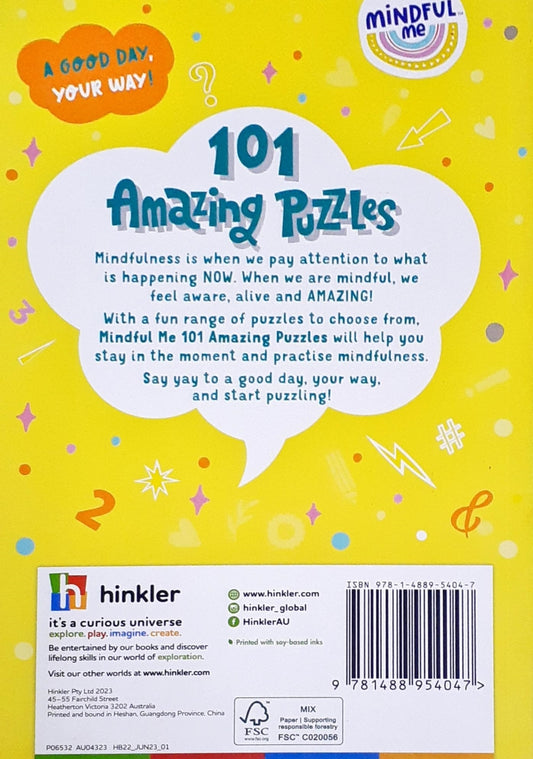 Mindful Me 101 Amazing Puzzles