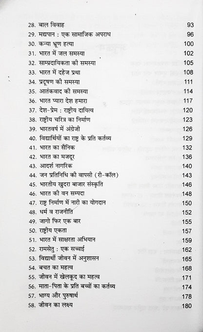 101 Saral Hindi Nibandh