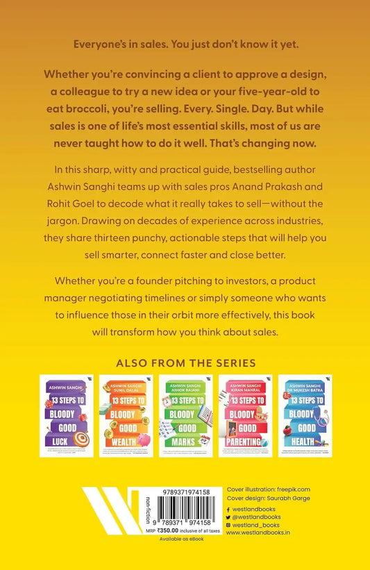 13 Steps To Bloody Good Sales