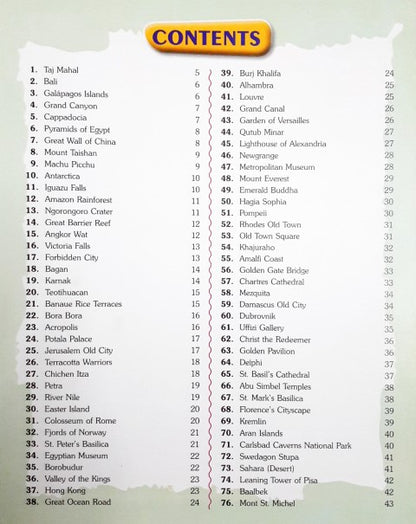 151 Wonders of the World