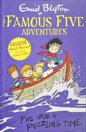 Five Have A Puzzling Time: Famous Five Colour Short Stories - Image #1