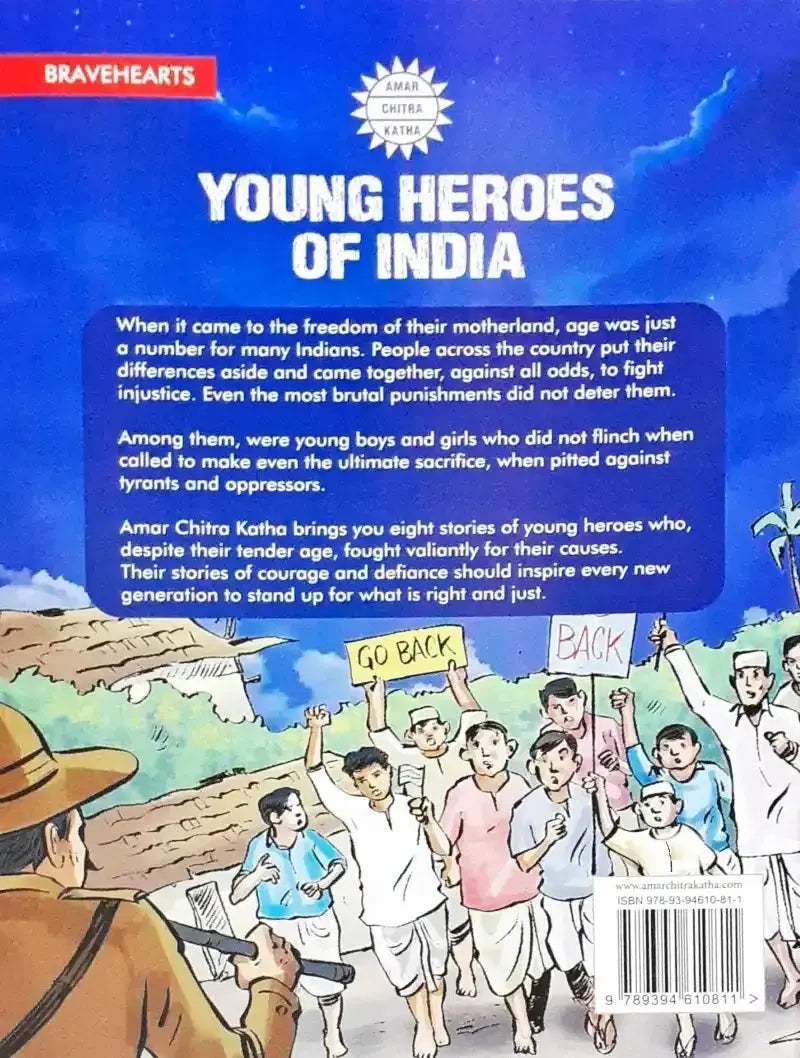 Young Heroes of India : Amar Chitra Katha Vol. 857 - Image #2