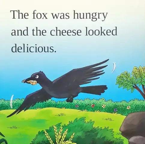 Early Start Graded Readers Level 1 The Fox And The Crow Moral Based Stories With Keywords - Image #4