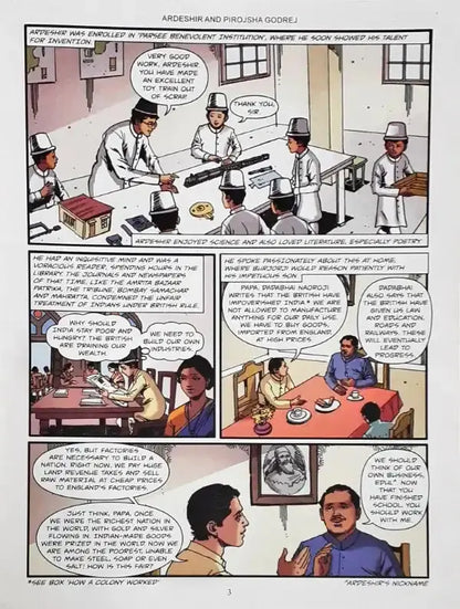 Amar Chitra Katha Vol 854 Ardeshir And Pirojsha Godrej (N) - Image #4