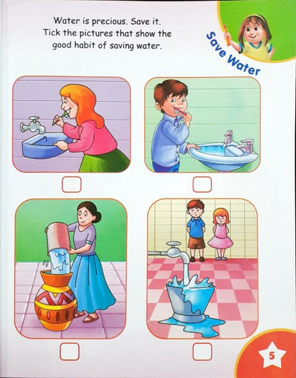 1st Activity Book Good Habits (3+)