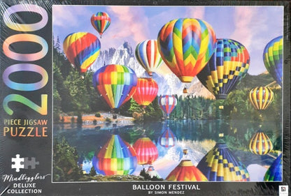 Mindbogglers Artisan Balloon Festival 2000 Piece Jigsaw Puzzle