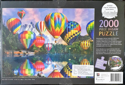 Mindbogglers Artisan Balloon Festival 2000 Piece Jigsaw Puzzle