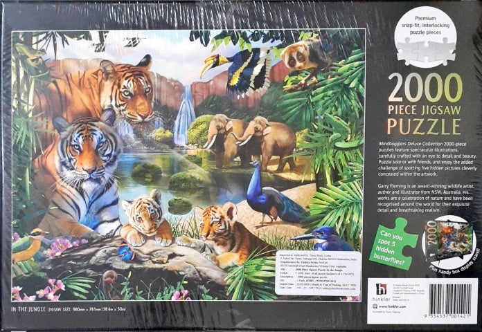 Mindbogglers Artisan In The Jungle 2000 Piece Jigsaw Puzzle