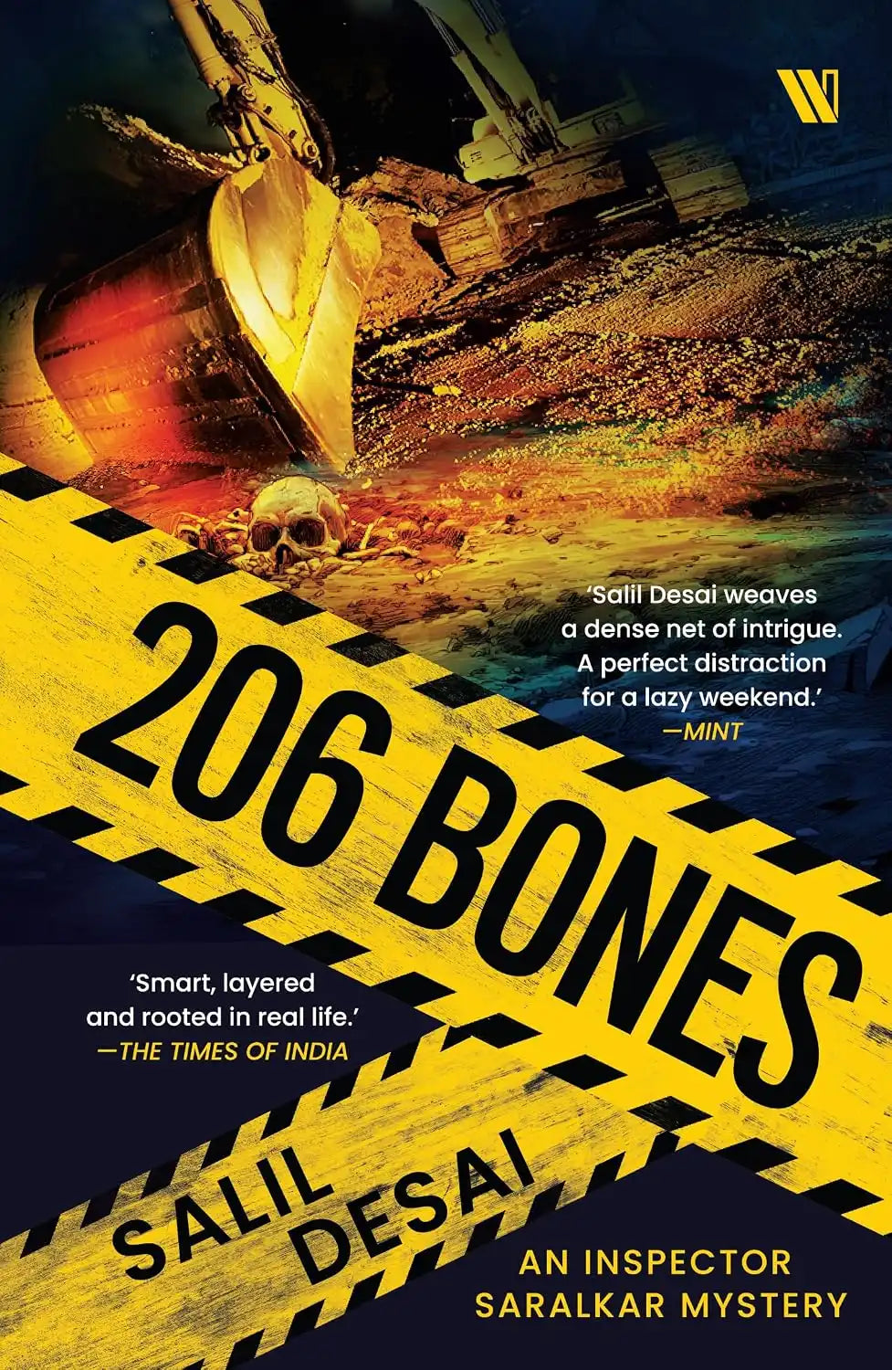 206 Bones : An Inspector Saralkar Mystery