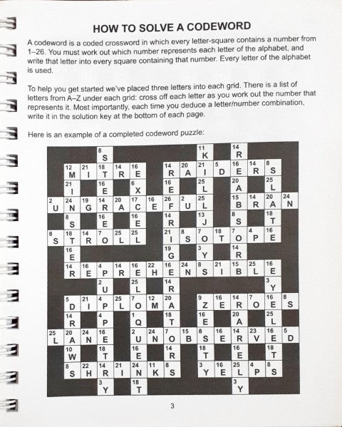 250 Codeword Puzzles - The Ultimate Collection For Puzzle Addicts And ...