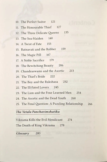 25 Tales of King Vikrama and the Vetala