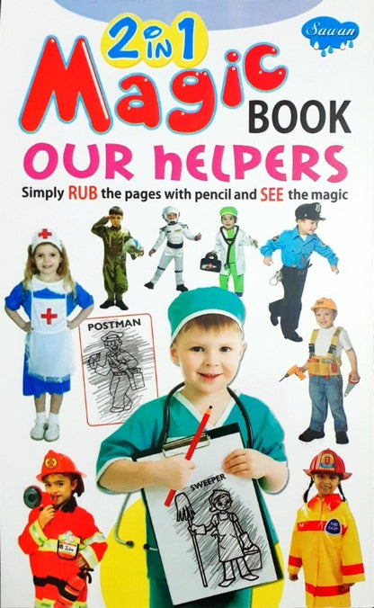 2 in 1 Magic Book Actions Our Helpers