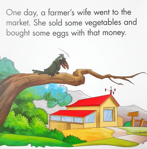 The Farmer's Wife And The Raven / The Cat And The Raven - Early Readers 2 in 1