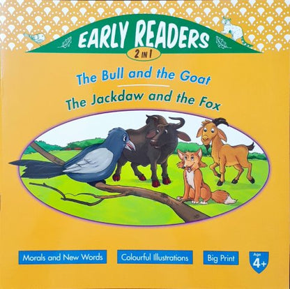 The Bull And The Goat / The Jackdaw And The Fox - Early Readers 2 in 1