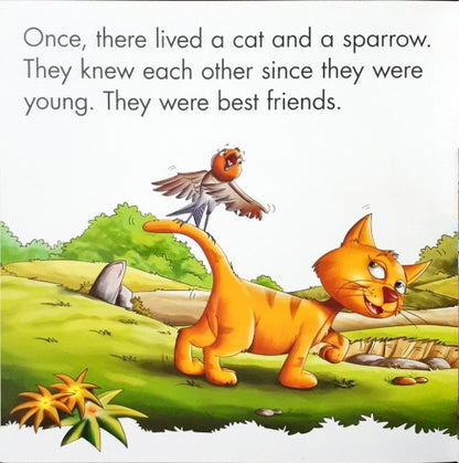 The Cat And The Sparrow / The Wolf And The Kid - Early Readers 2 in 1