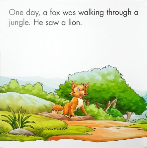 The Fox And The Lion / The Lion And The Donkey - Early Readers 2 in 1