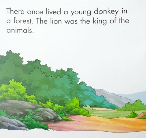 The Fox And The Lion / The Lion And The Donkey - Early Readers 2 in 1