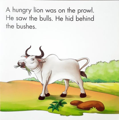 The Lion And The Three Bulls / The Peacock And Juno - Early Readers 2 in 1