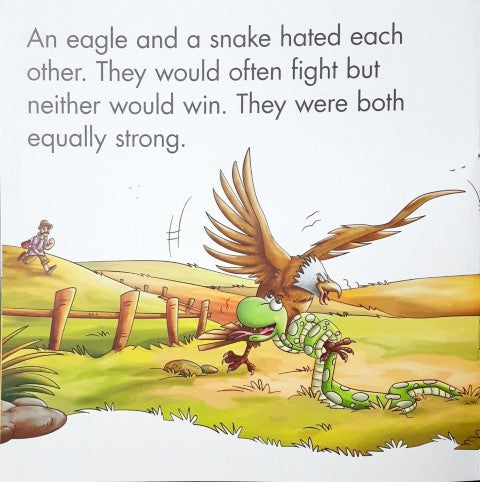 The Porcupine And The Snakes / The Snake And The Eagle - Early Readers 2 in 1