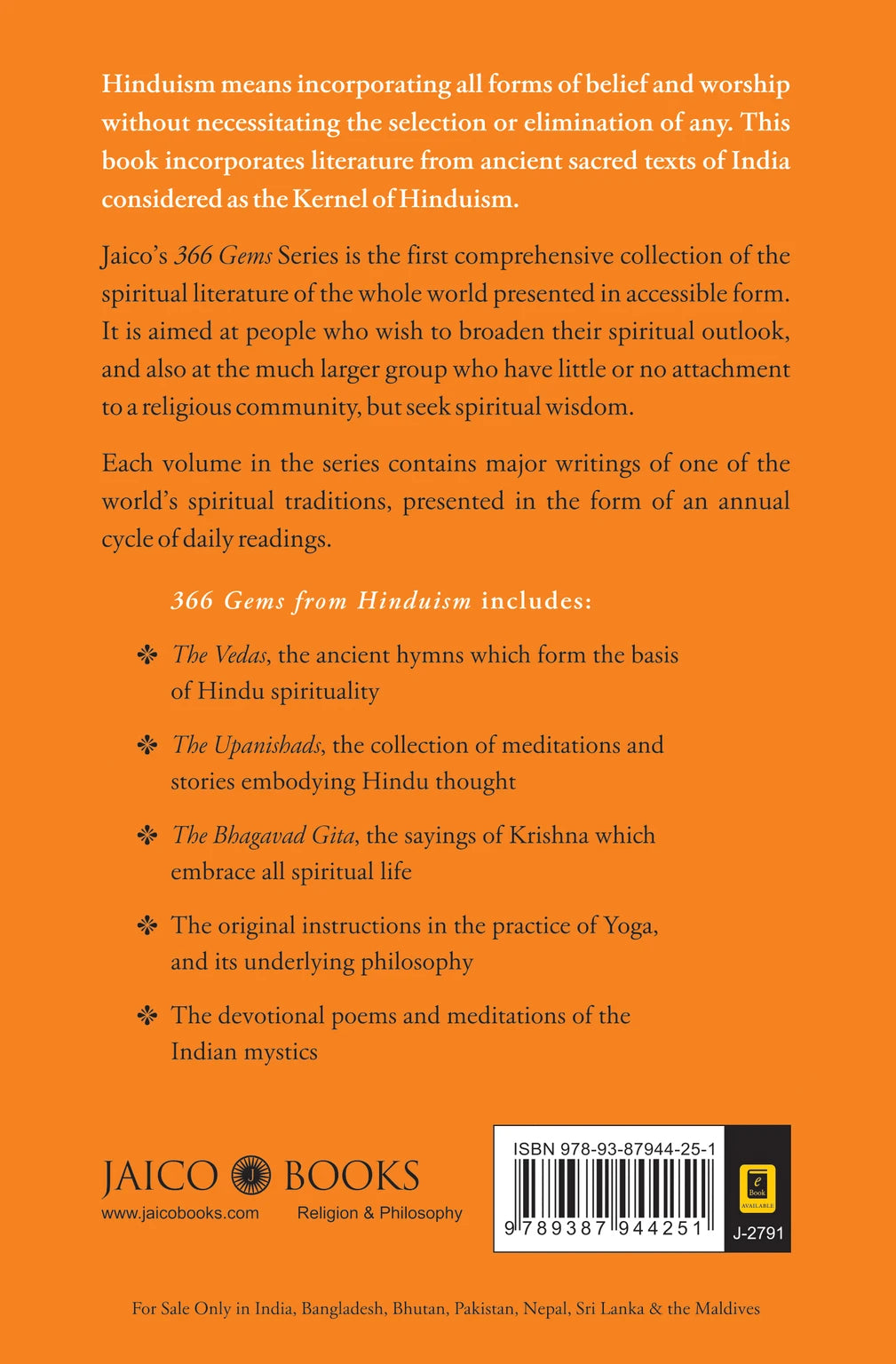 366 Gems From Hinduism
