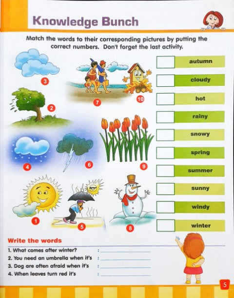 4th Activity Book General Knowledge (6+) – Books and You