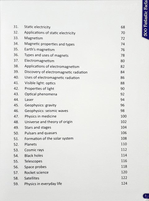 500 Fantastic Facts Physics STEM An Introduction to Science