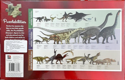 Dinosaurs 500 Pieces Jigsaw Puzzle