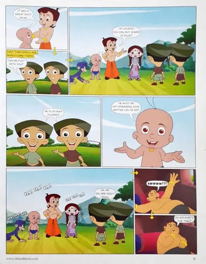 Chhota Bheem In Touch Of Stone – Books and You