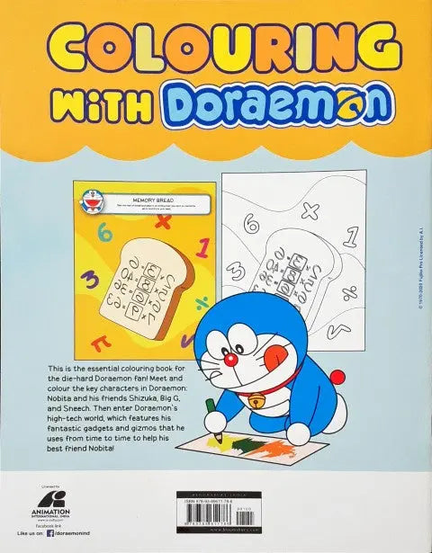 Colouring With Doraemon Doraemon And Gadgets - Image #2